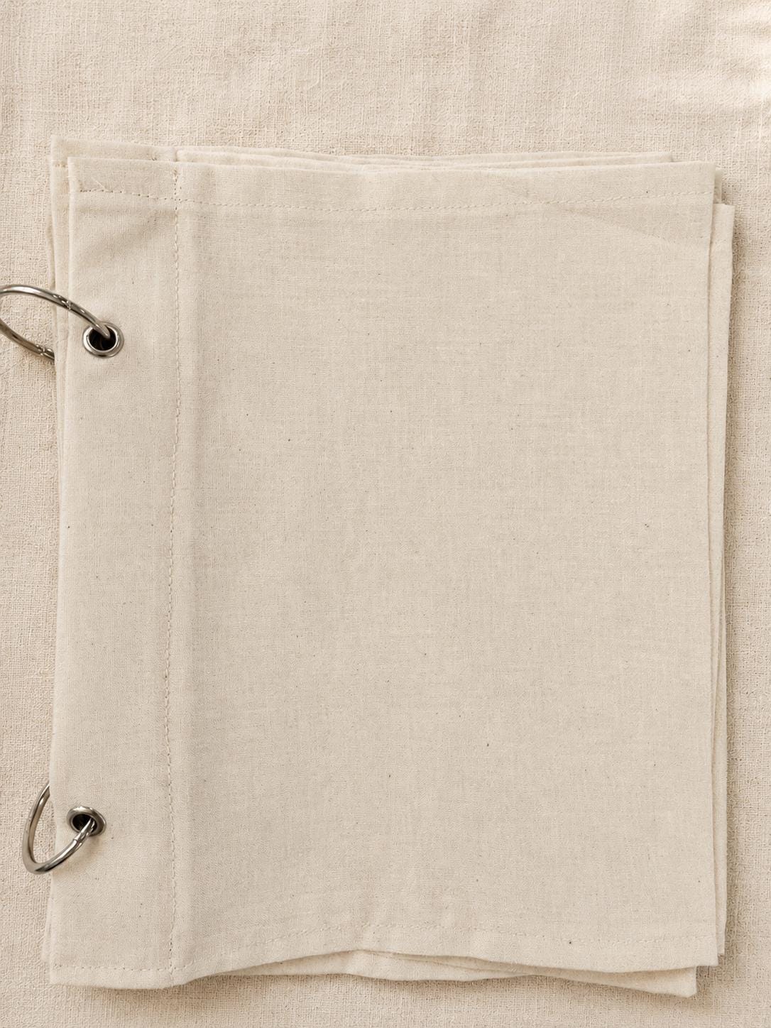 Blank Bible Embroidery Journal, Removable Fabric Pages for Prayer and Scripture Stitching